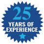 Transcare 25 Year Experience Truck Maintenance Icon