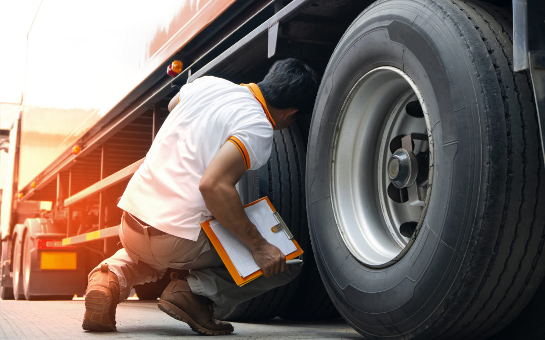 What to do if a Lorry Tyre Bursts While Driving