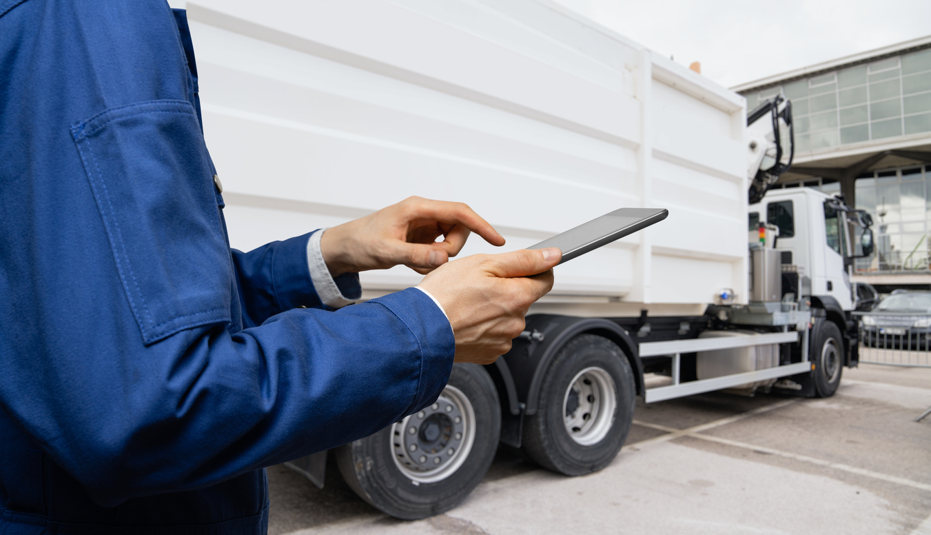 Fleet Management With Digital Tablet